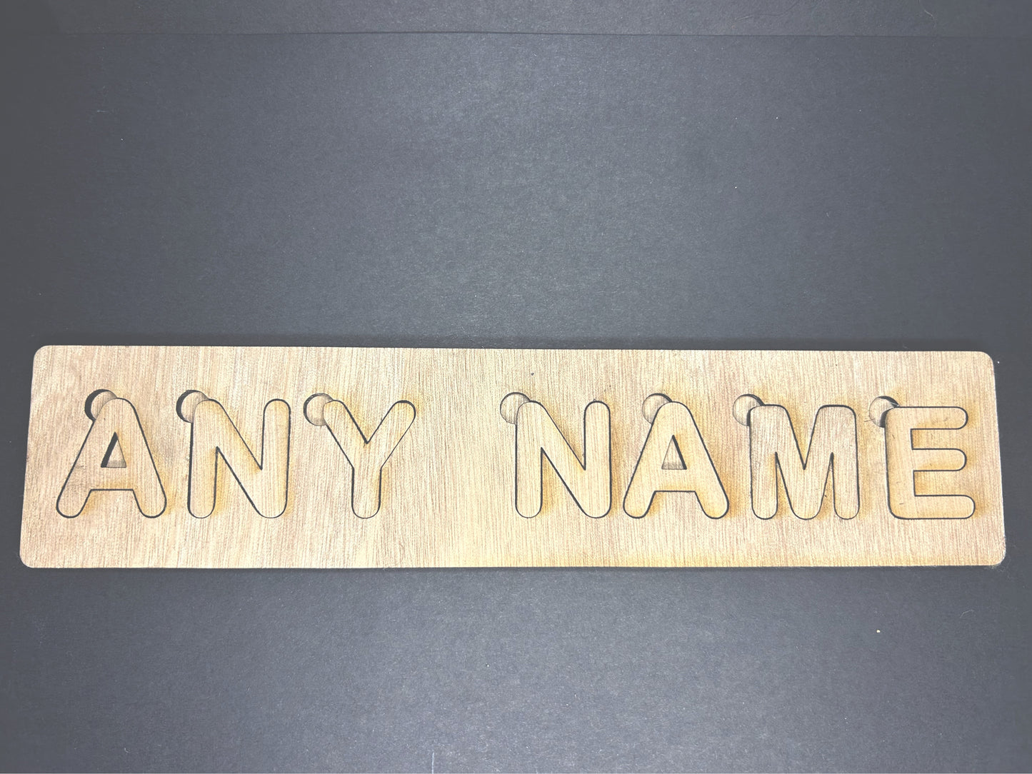 Create your own name puzzle