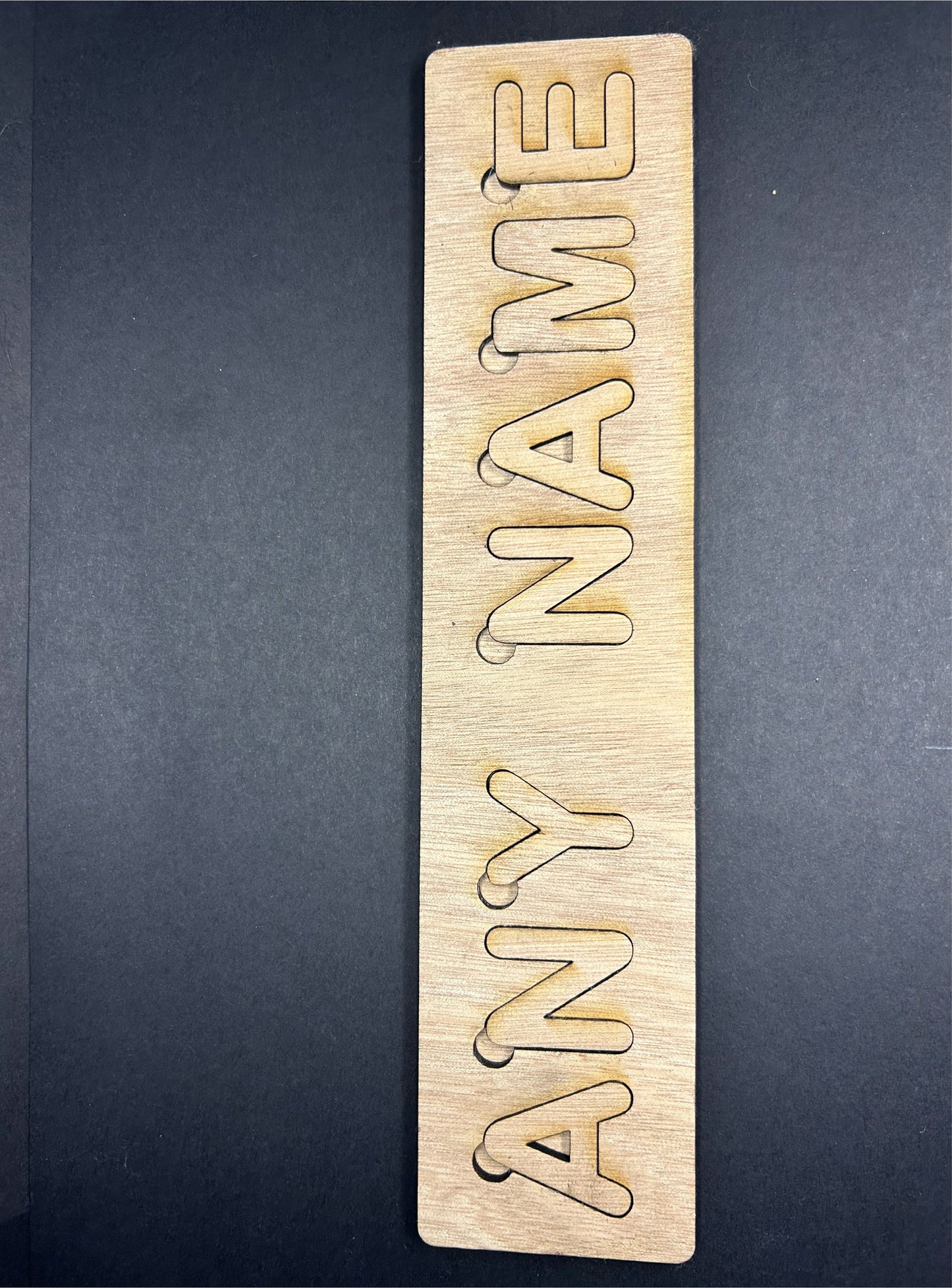 Create your own name puzzle