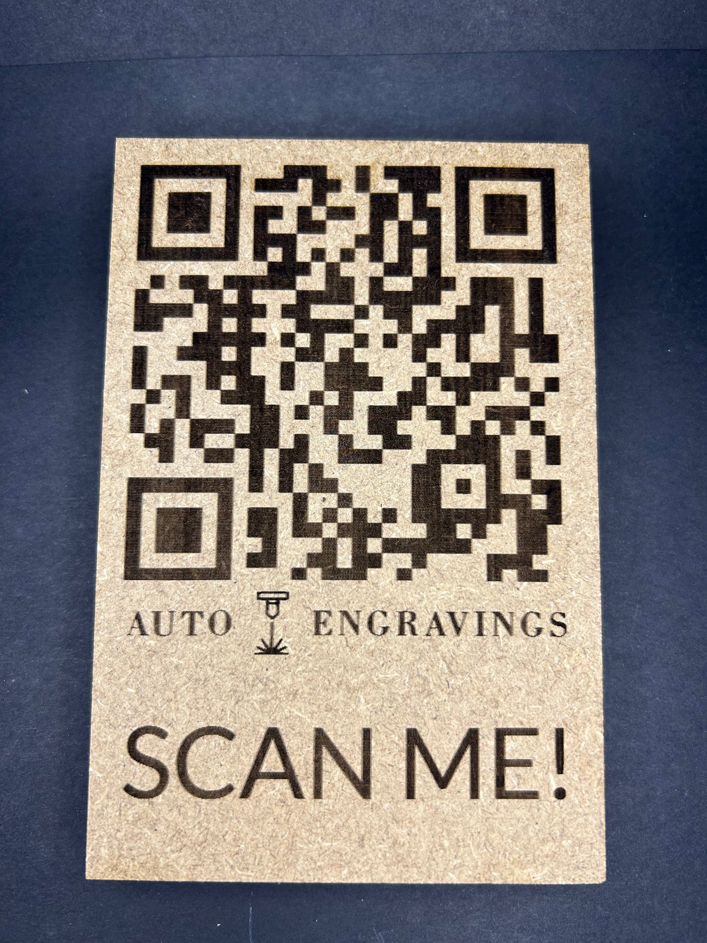 Qr code plaque personalised