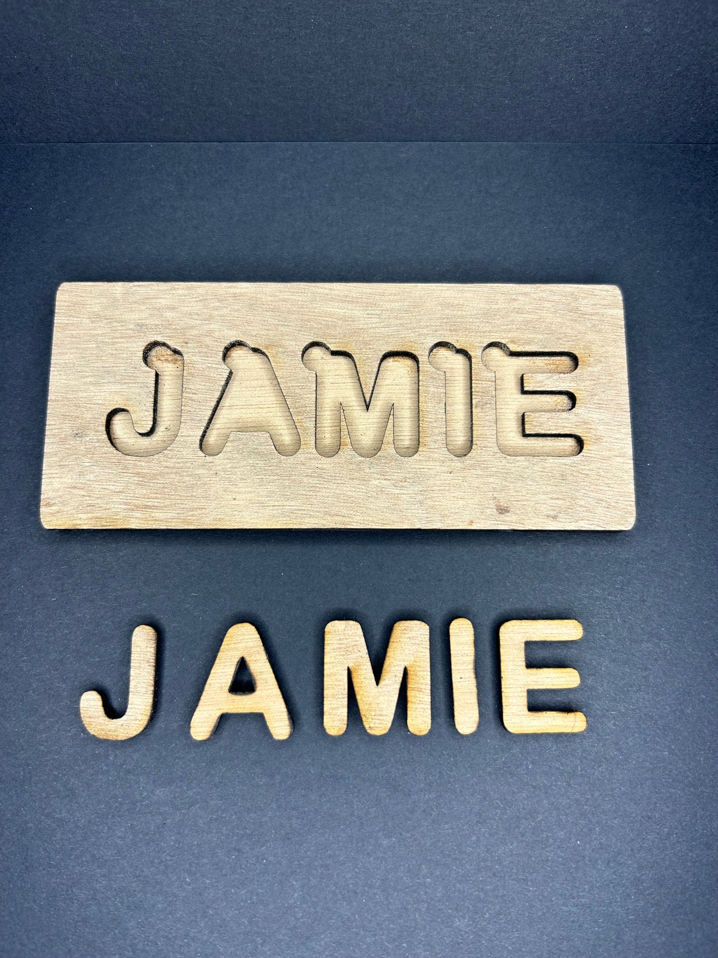 Create your own name puzzle