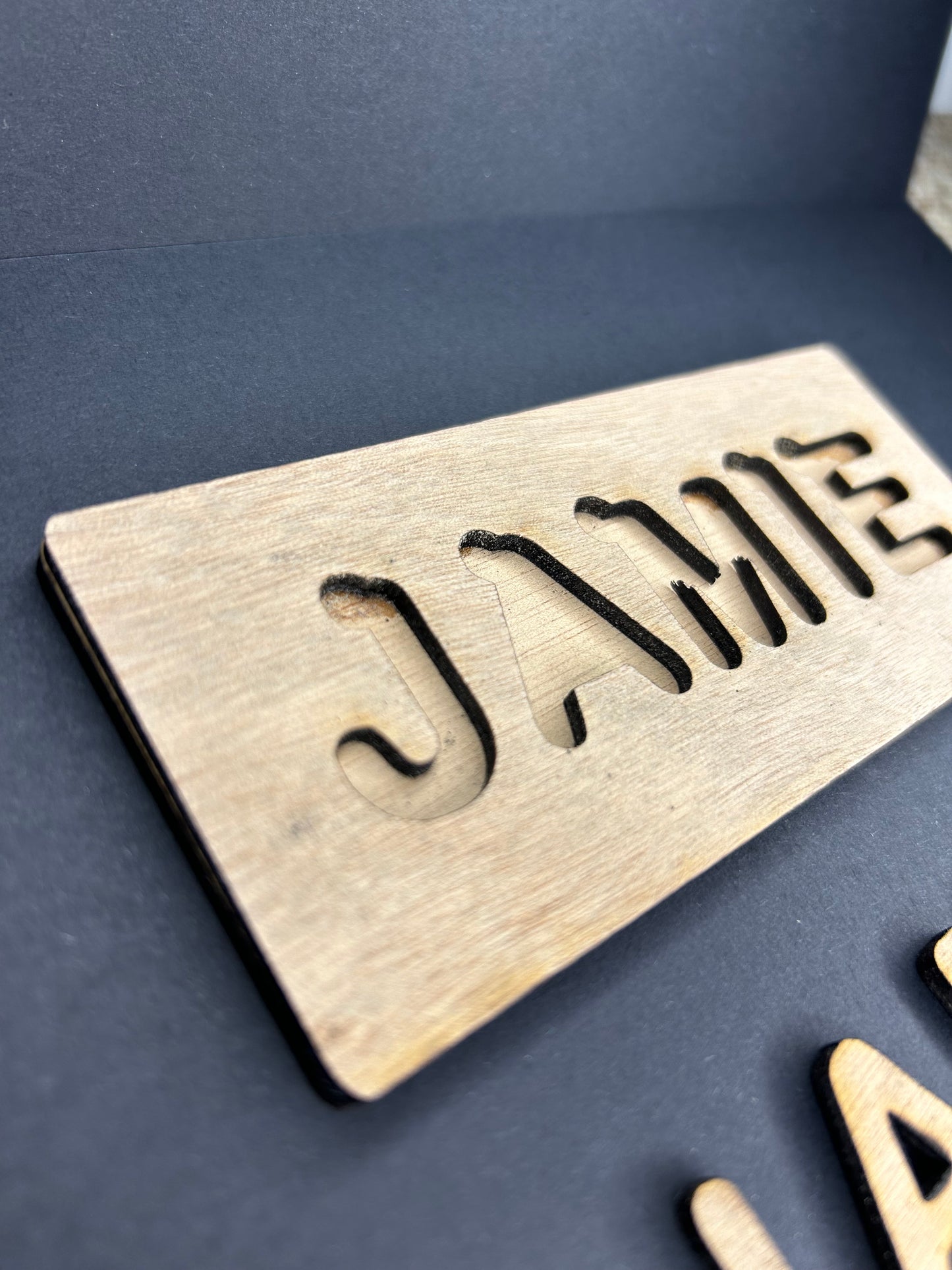 Create your own name puzzle