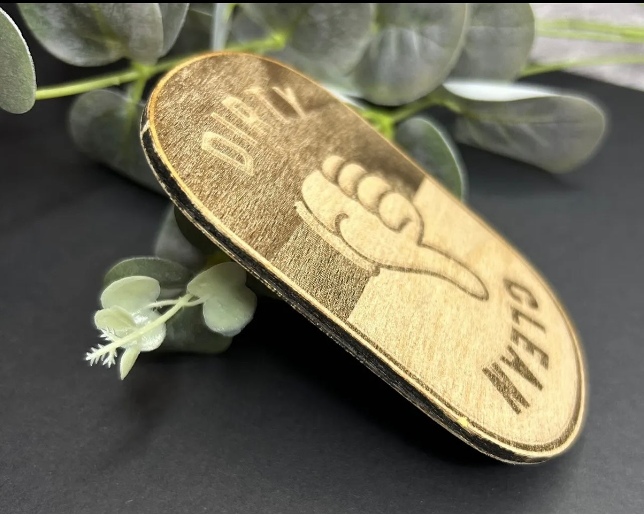 Dishwasher clean/dirty magnet