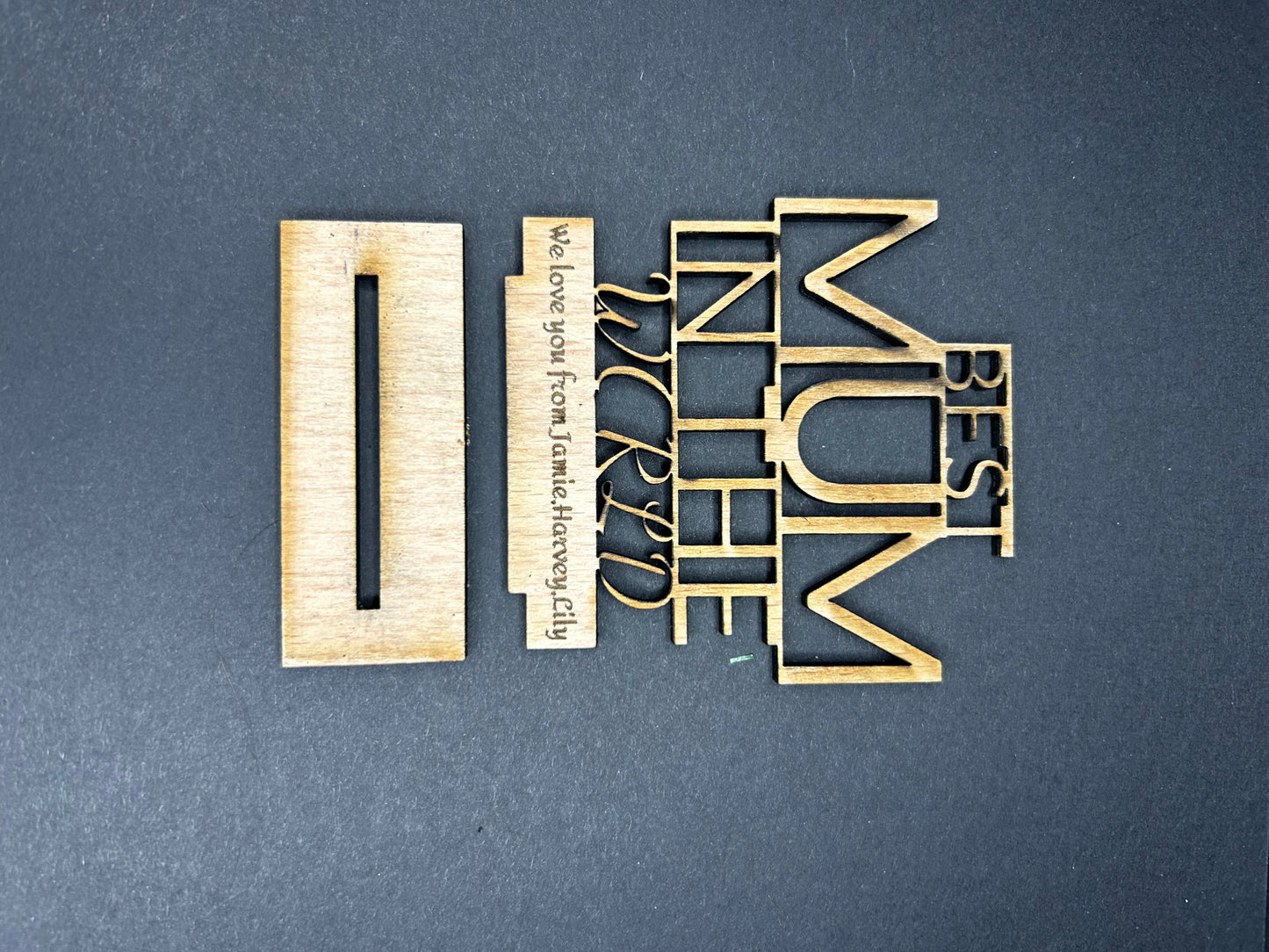 Best Mum, Dad decoration gift