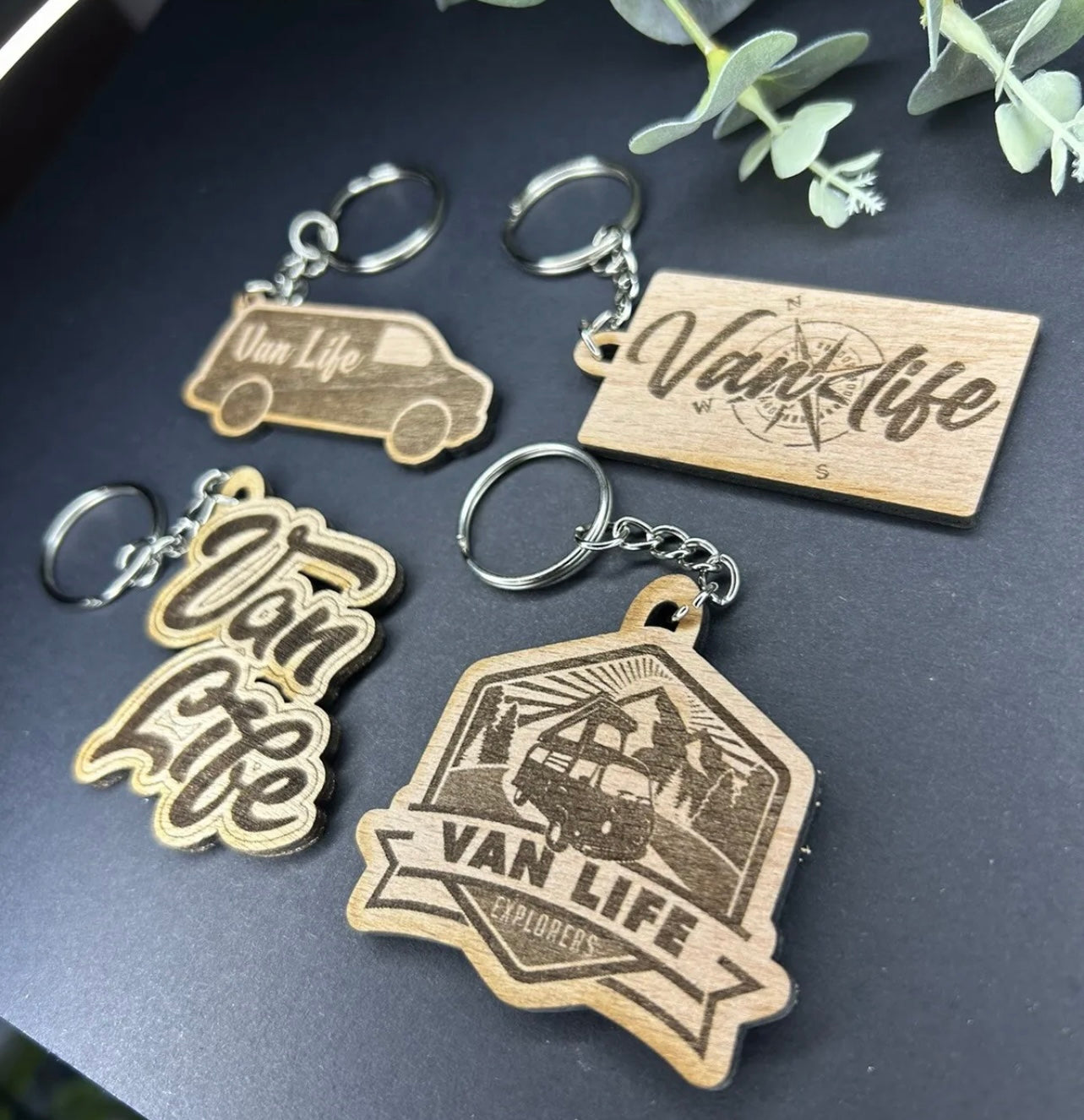 Van life keyrings