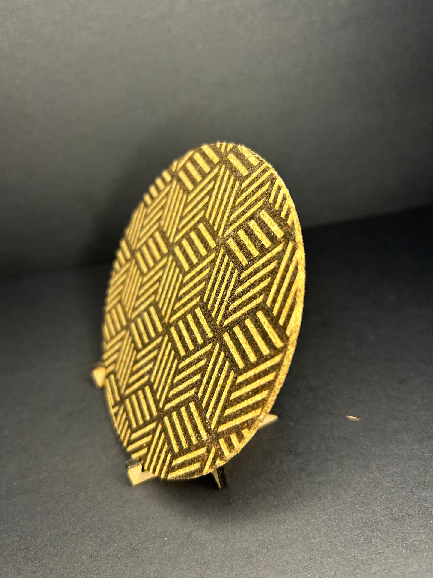 Cork illusion coaster