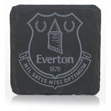 Everton fc coaster slate