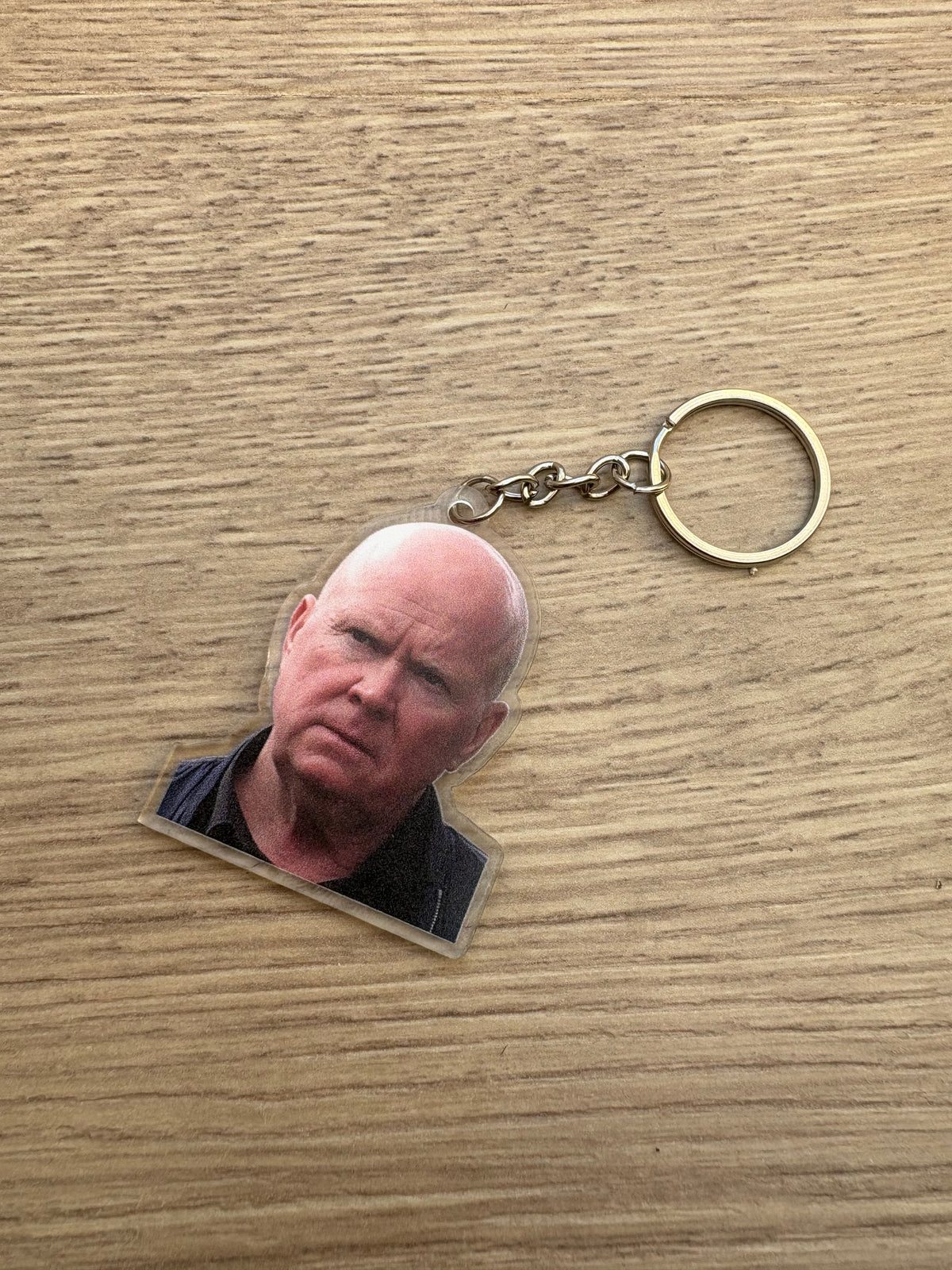 Phil Mitchel face keyring acrylic