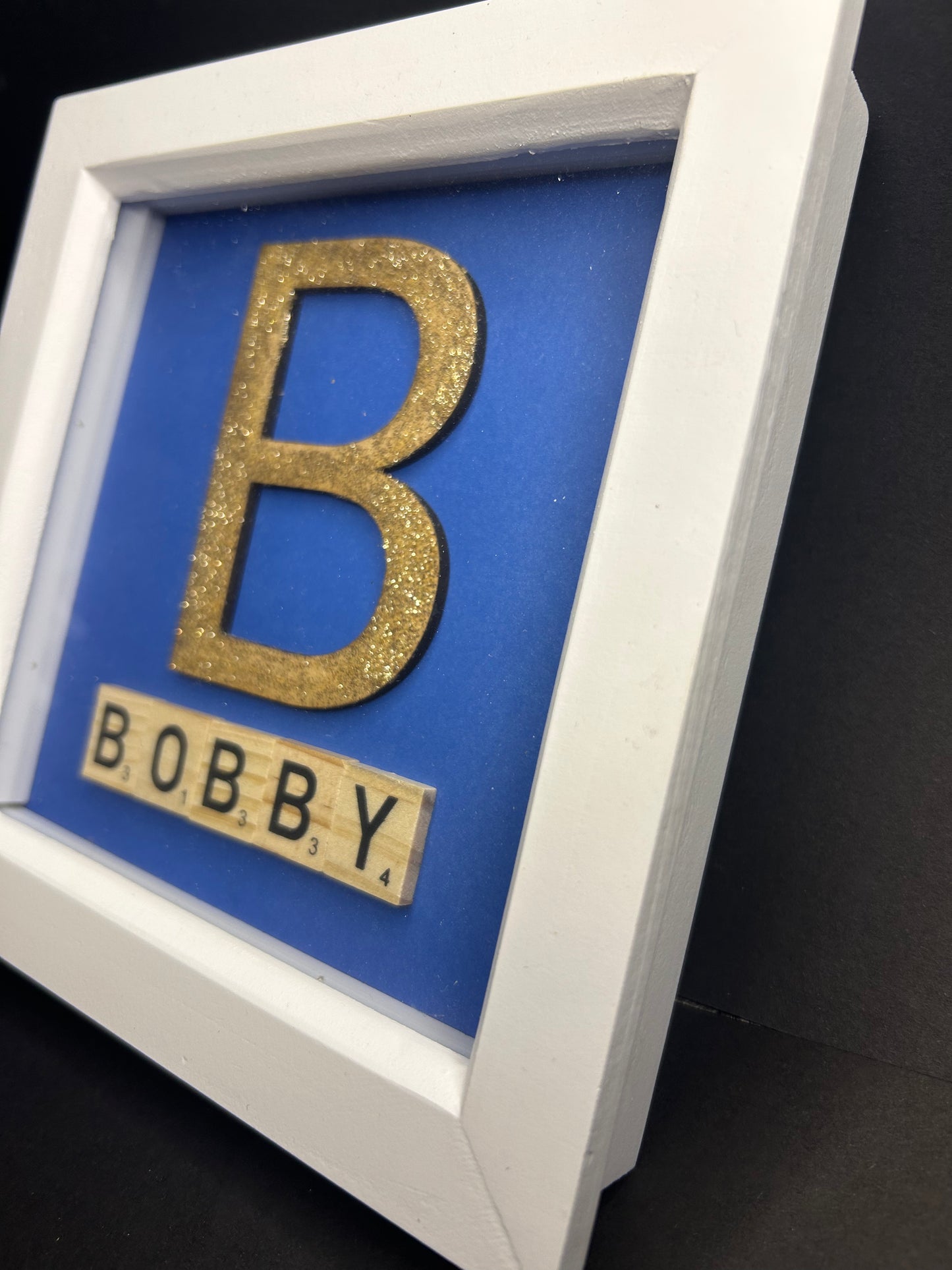 Personalised children’s name box frame – Auto Engravings
