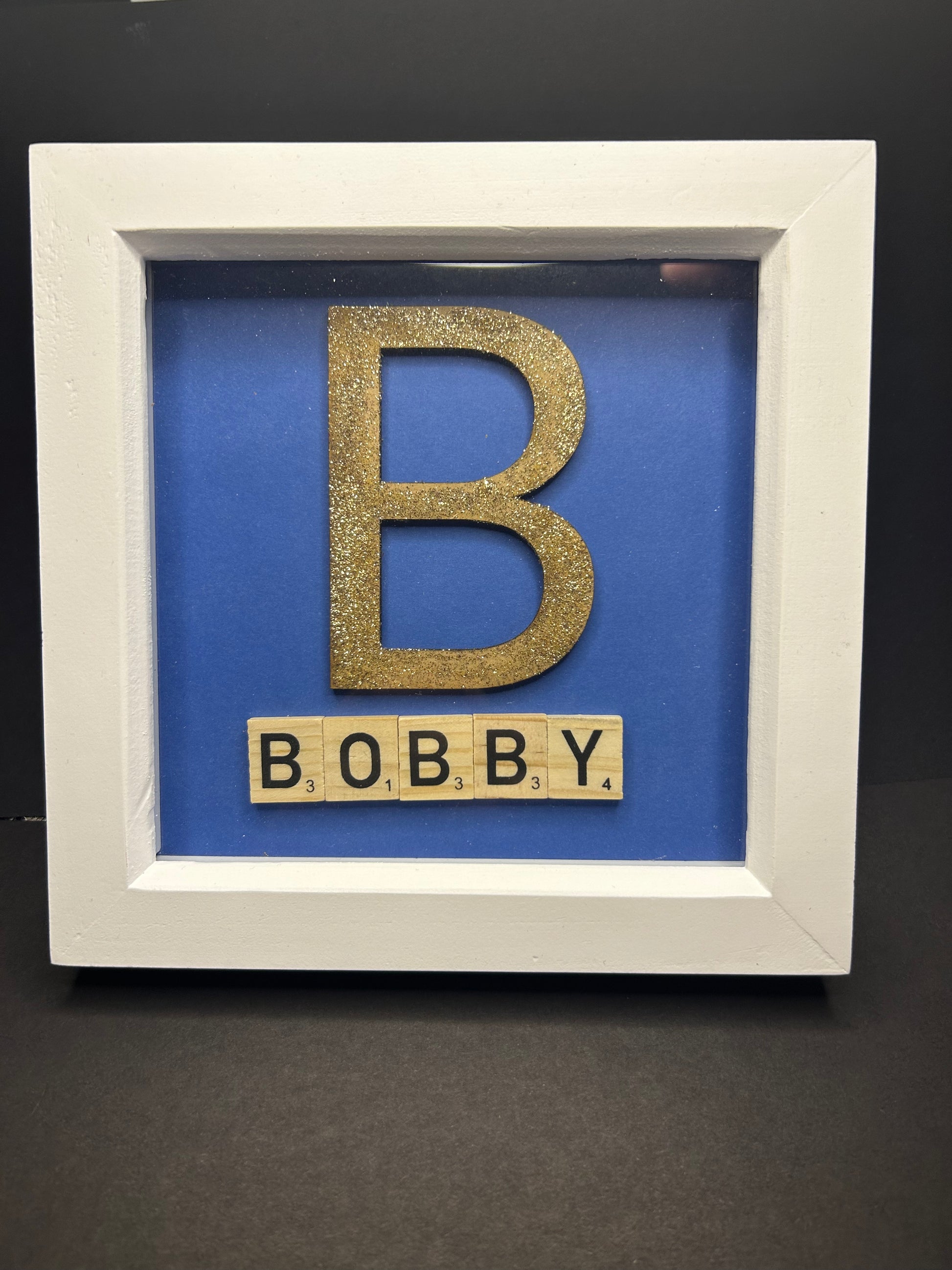 Personalised children’s name box frame – Auto Engravings